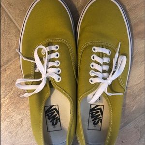 Olive green Vans